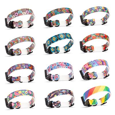 Dogline Biothane Printed Dog Collar – Quick Release, Waterproof & Stylish