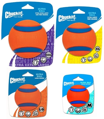 Chuckit!® Ultra Ball – High Bounce, Durable Dog Fetch Toy, Multiple Sizes