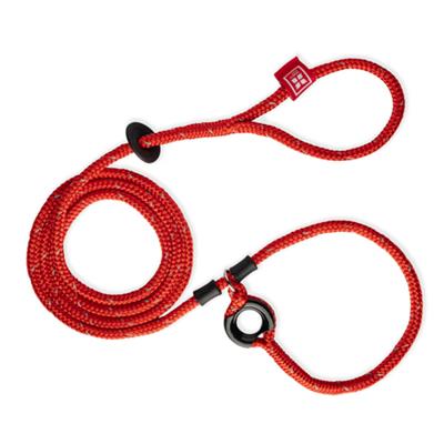 Red Reflective Harness Lead | No Pull, Escape Proof & Handcrafted USA