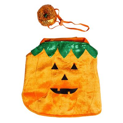 Pumpkin Dog Costume – Spooky Halloween Outfit for Pets, 2-Piece Set