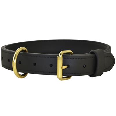 1 1/4" Double-Layered Biothane Dog Collar – Durable & Brass Hardware