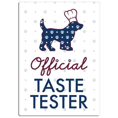 Official Taste Tester Magnet – 3.5" x 2.5" Pack of 4