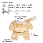 Walking Teddy Bear Dog Costume – Adorable Plush Pet Outfit