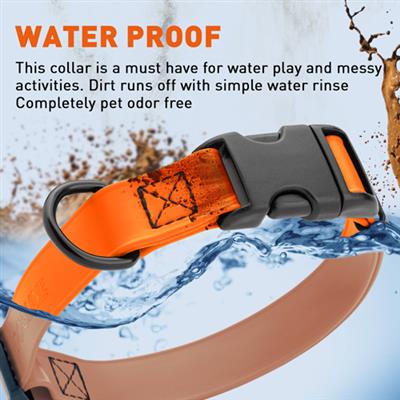 Dogline Biothane Waterproof Dog Collar – Quick Release & Durable