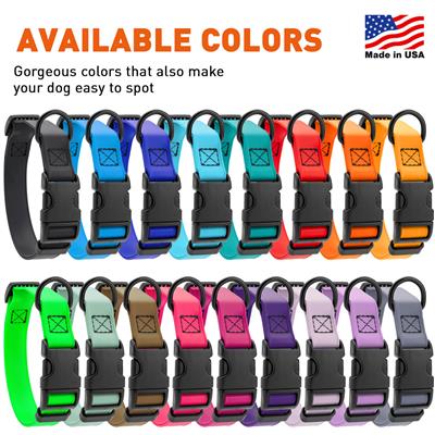 Dogline Biothane Waterproof Dog Collar – Quick Release & Durable