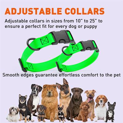 Dogline Biothane Waterproof Dog Collar – Quick Release & Durable