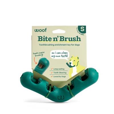 Bite n’ Brush Dog Dental Chew Toy – Teeth Cleaning Treat Holder