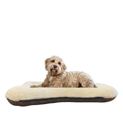 Snoozer All Day Dog Bed – Reversible Sherpa & Microsuede, Multiple Sizes