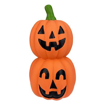 Multipet Latex Jack-O-Lantern Dog Toy – Squeaky Halloween Toy 6"