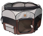 Folding Fabric Playpen – Portable Pet Playpen for Small, Large & XL Dogs