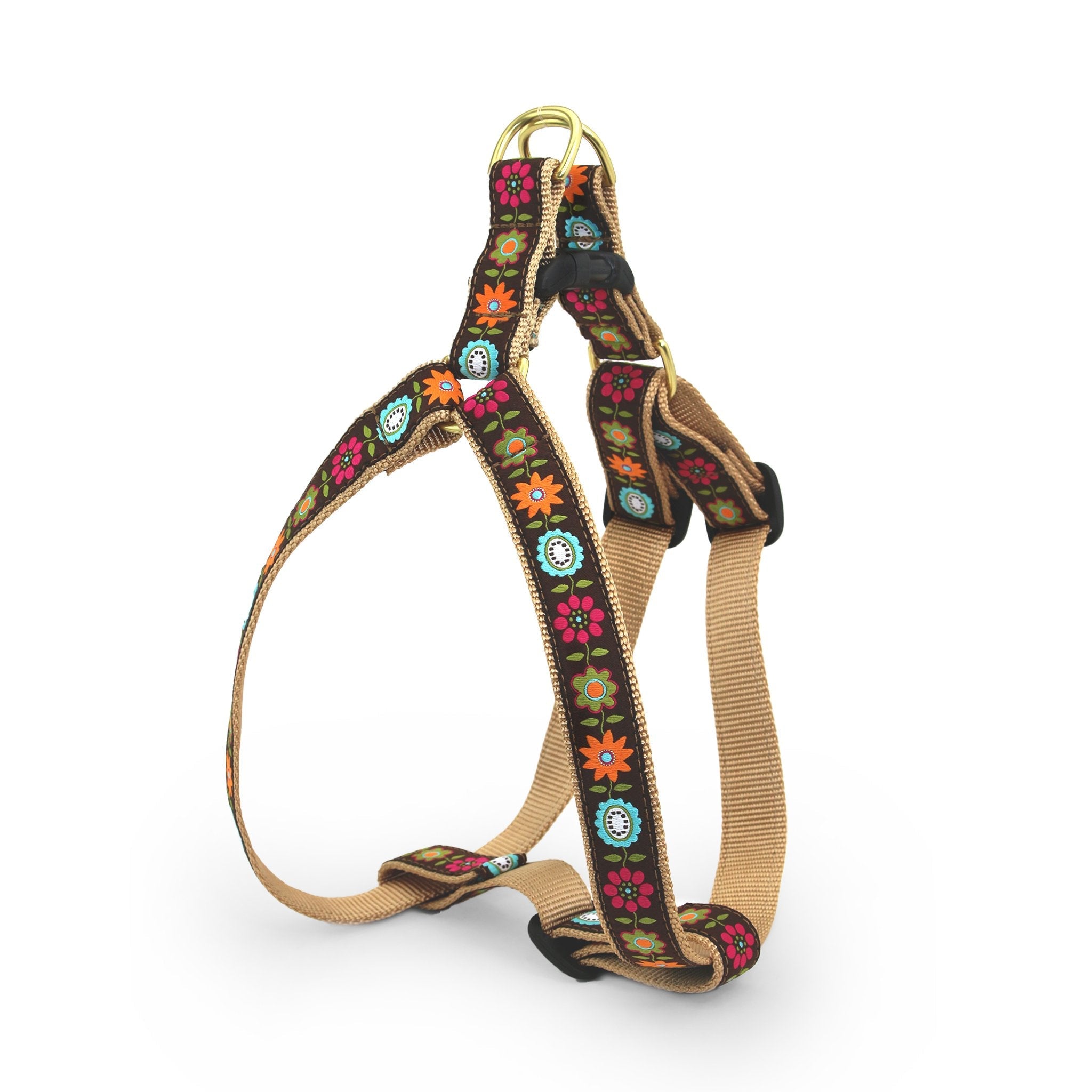 Bella Floral Dog Harness Dog