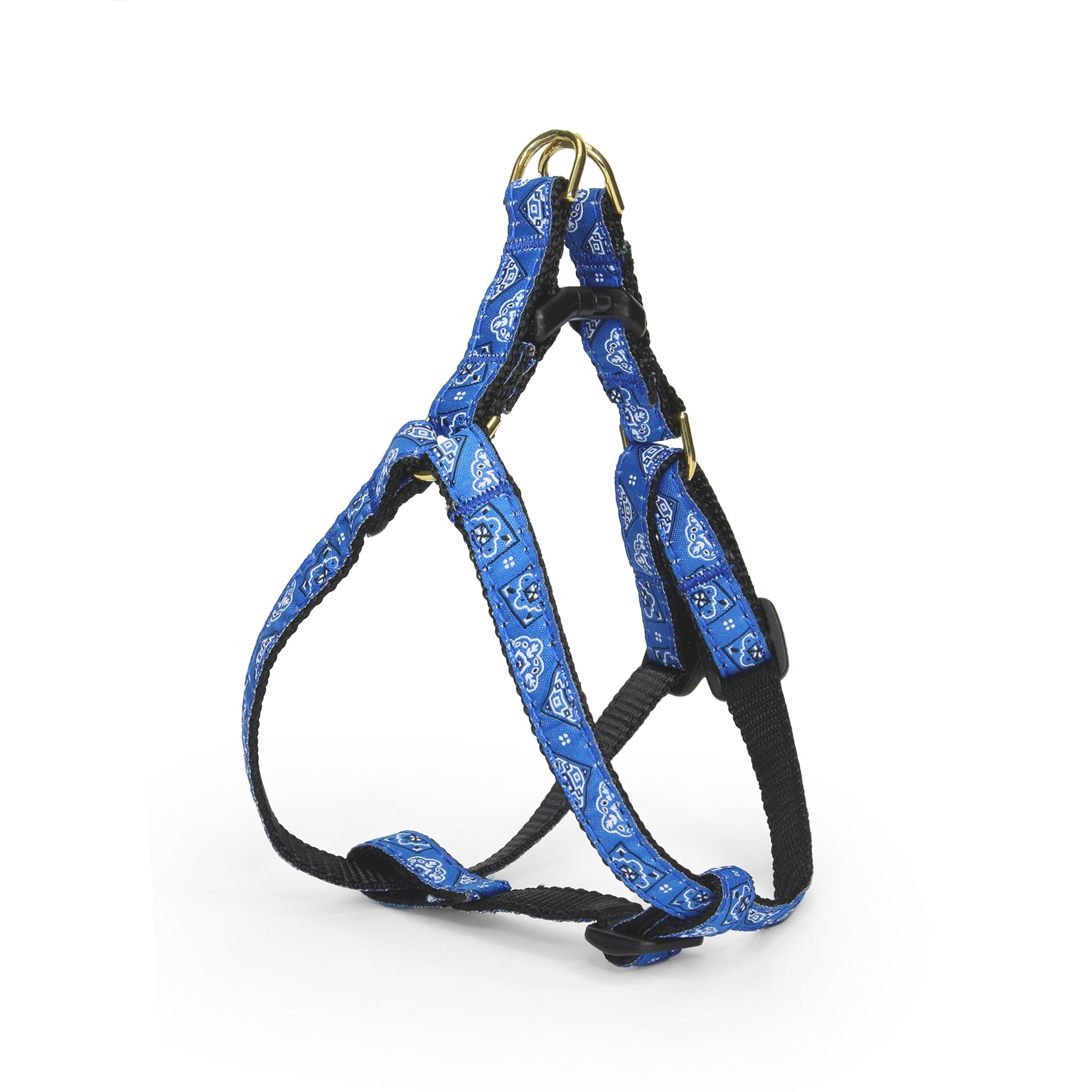 Blue Bandana Small Breed Dog Harness Dog