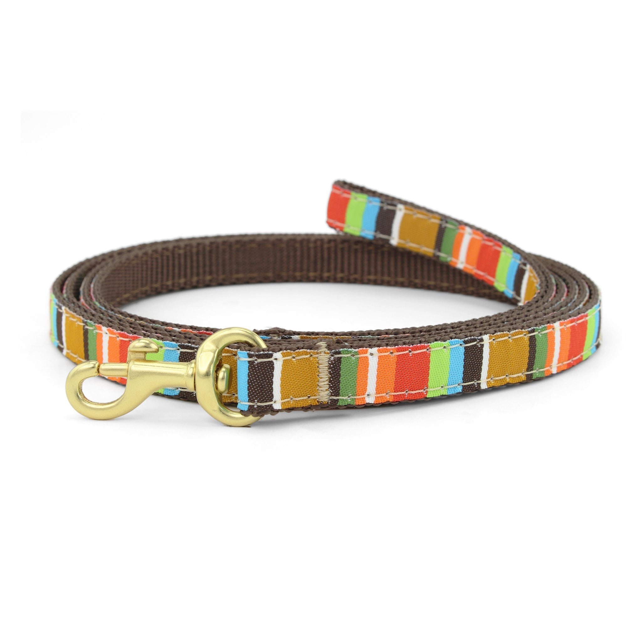 Brown Stripe Small Breed Dog Lead Dog