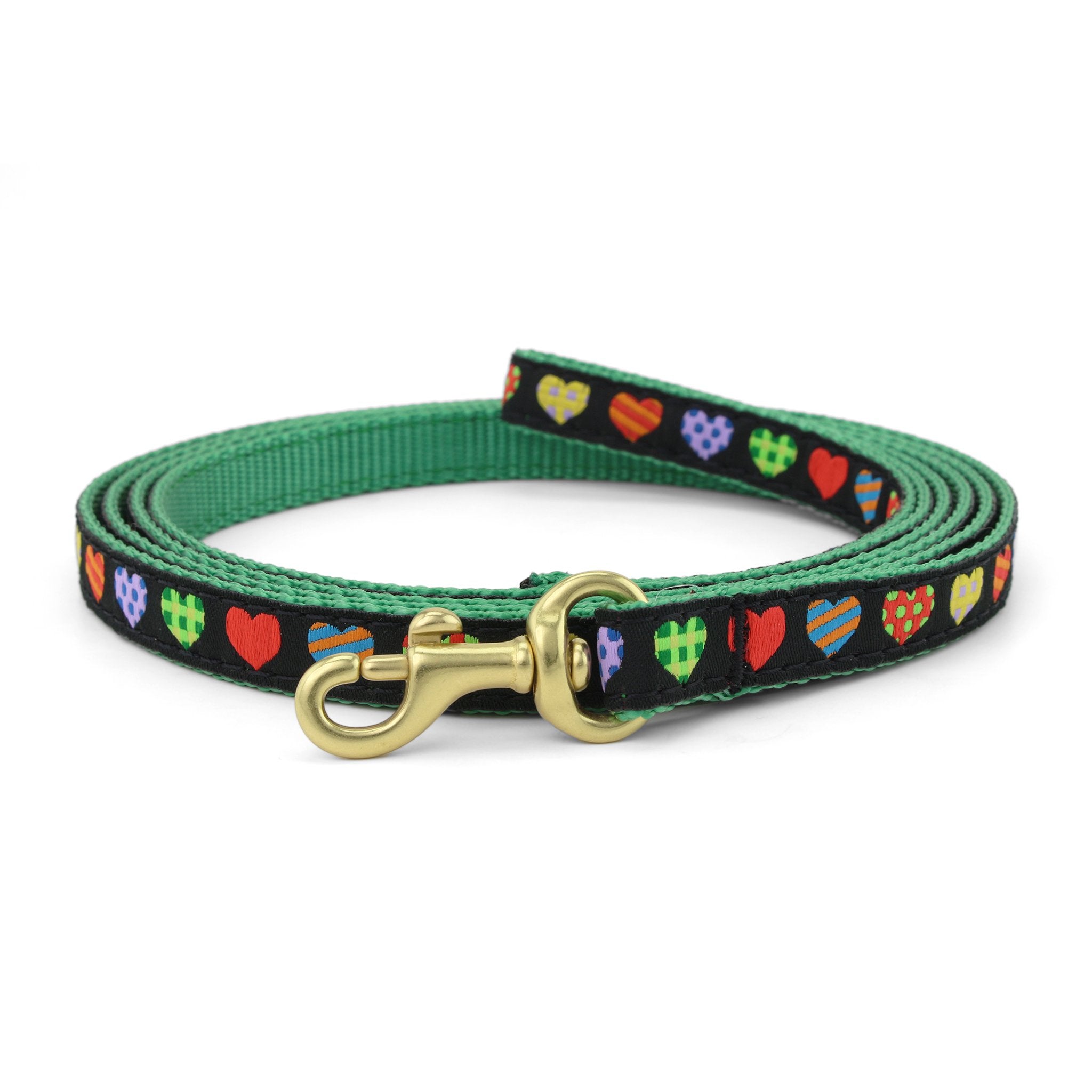 Colorful Hearts Small Breed Dog Lead Dog