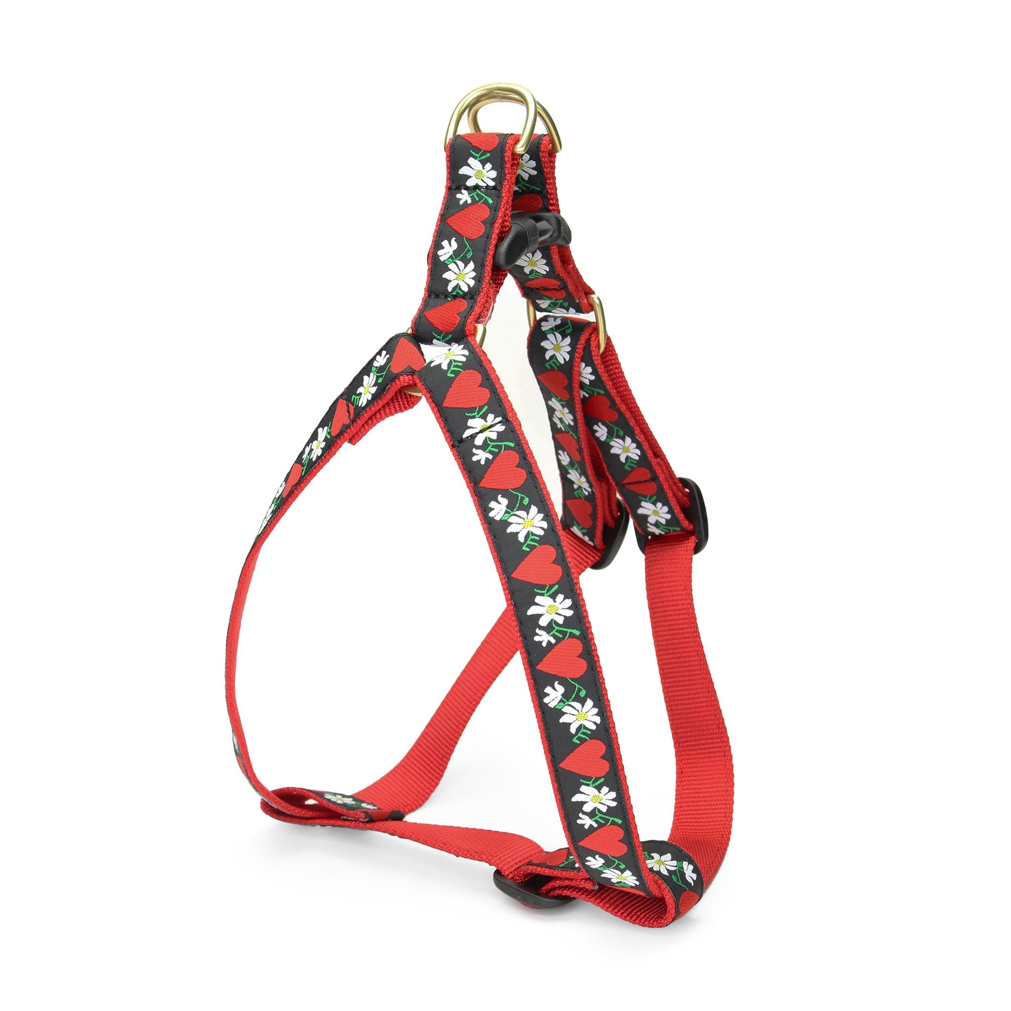 Hearts and Flowers Dog Harness Dog