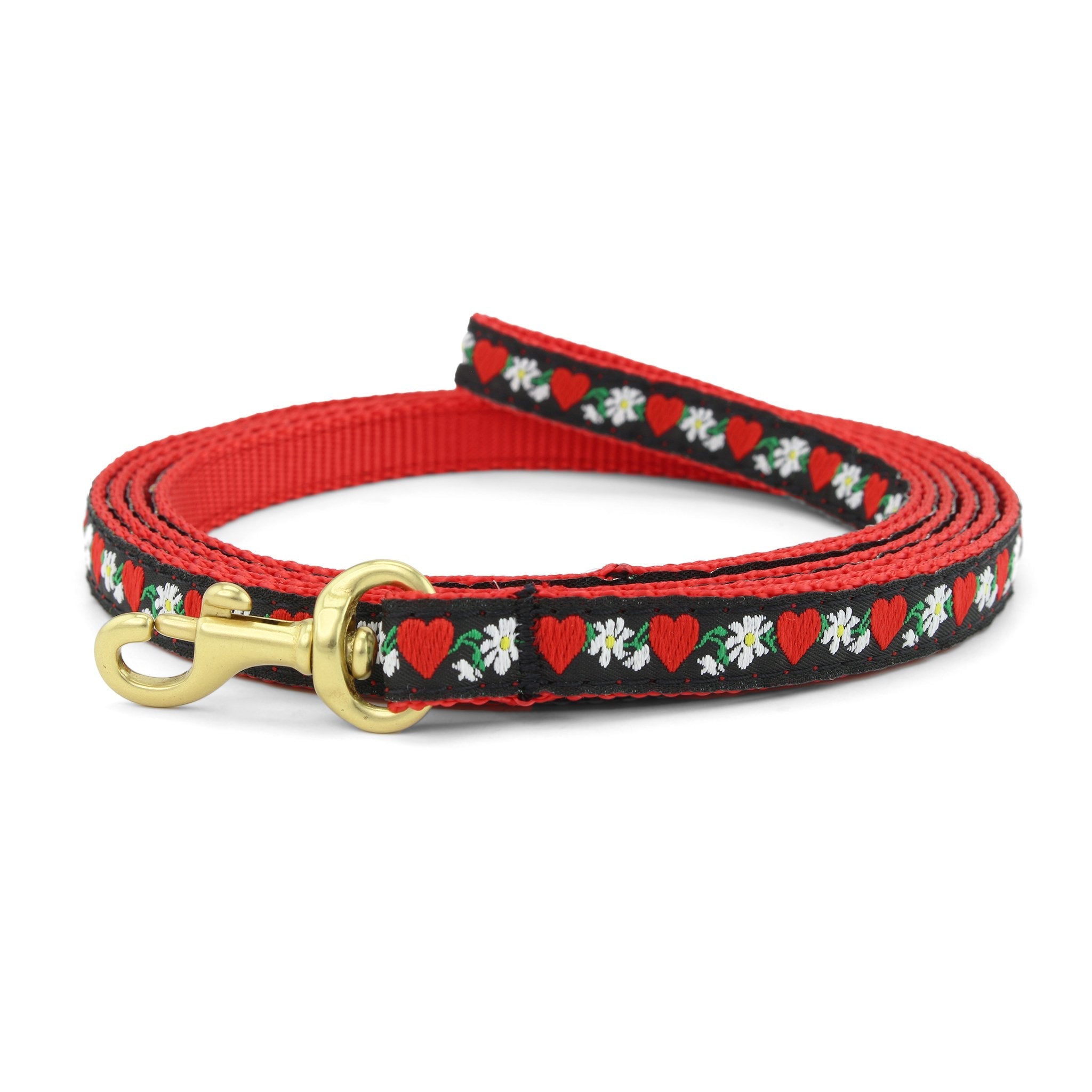 Hearts and Flowers Small Breed Dog Lead Dog