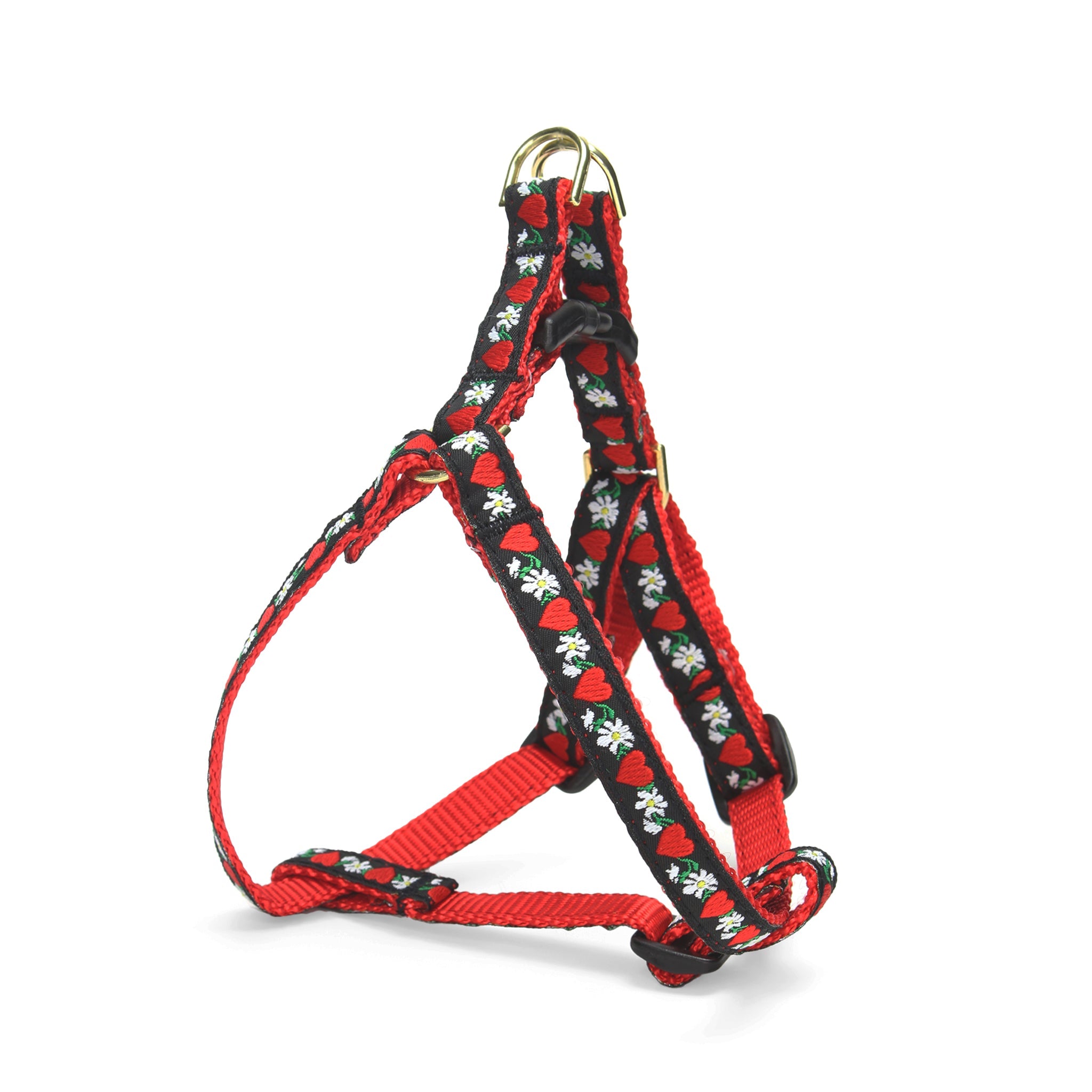 Hearts and Flowers Small Breed Dog Harness Dog