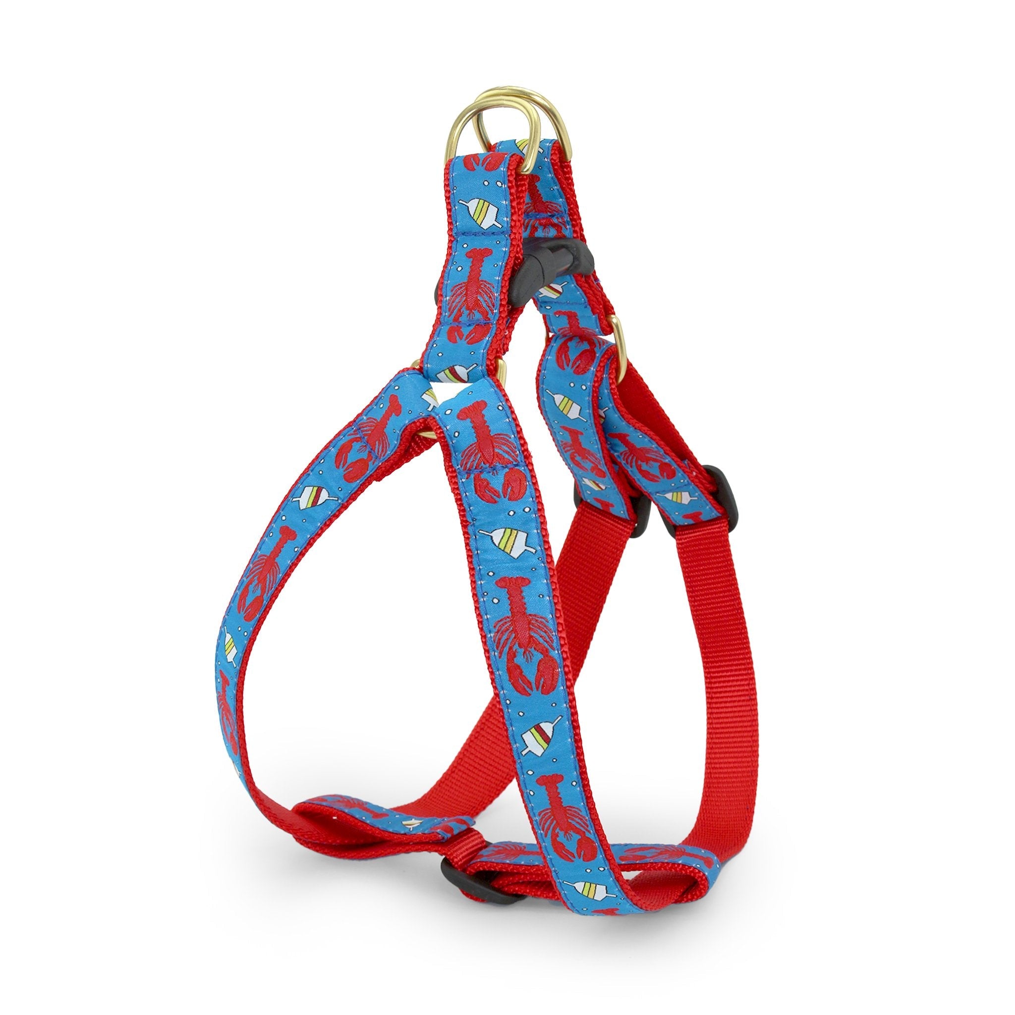 Lobster and Buoy Dog Harness Dog