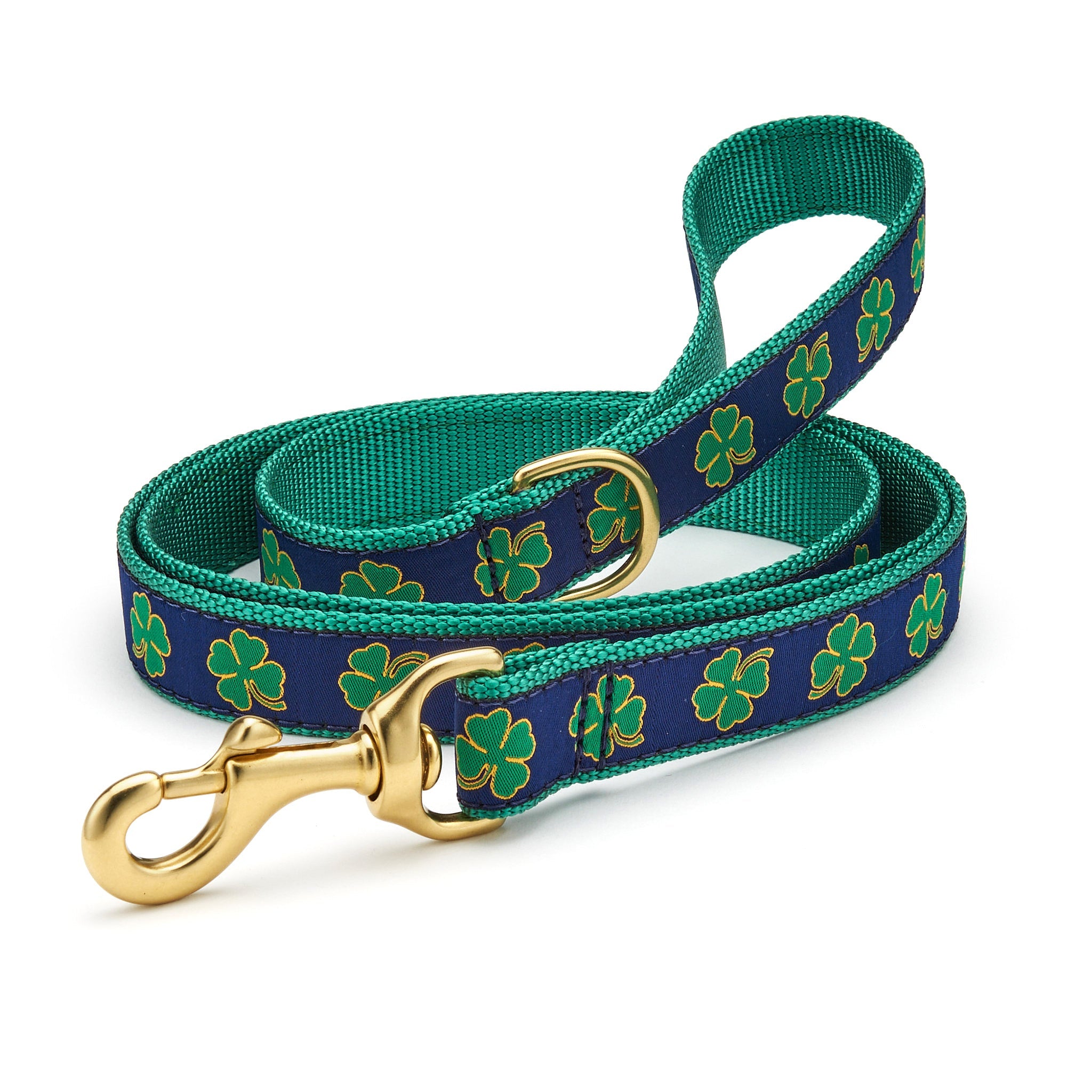 Navy Shamrock Dog Lead Dog