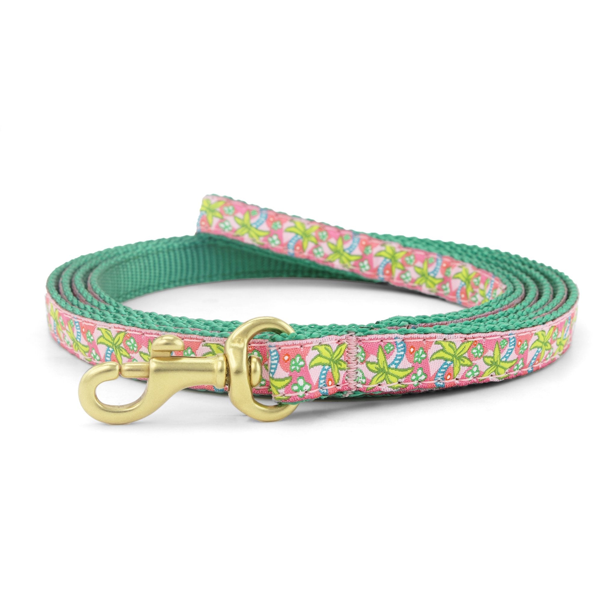 Pink Palms Small Breed Dog Lead Dog