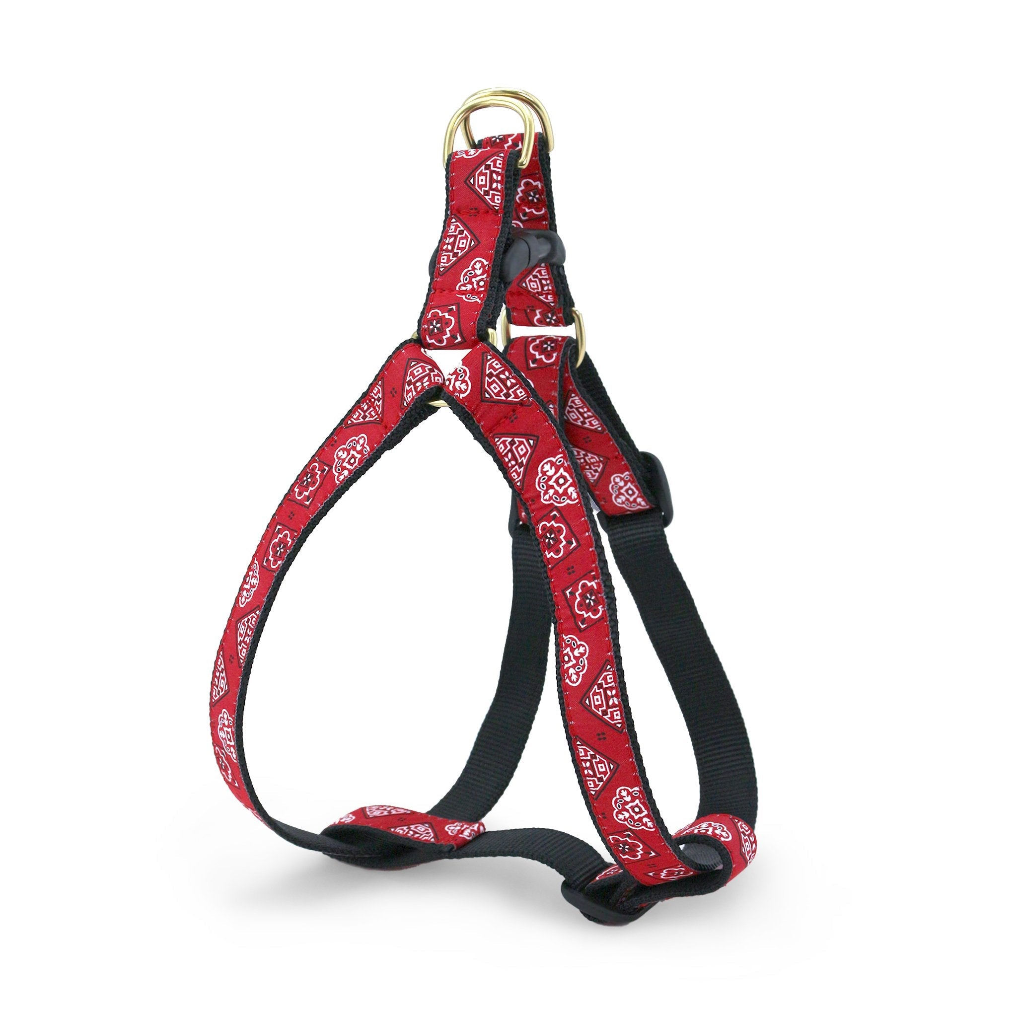 Red Bandana Dog Harness Dog