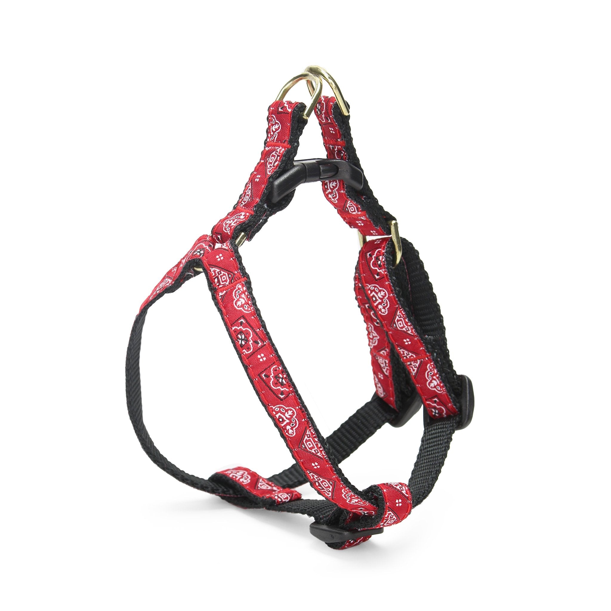 Red Bandana Small Breed Dog Harness Dog