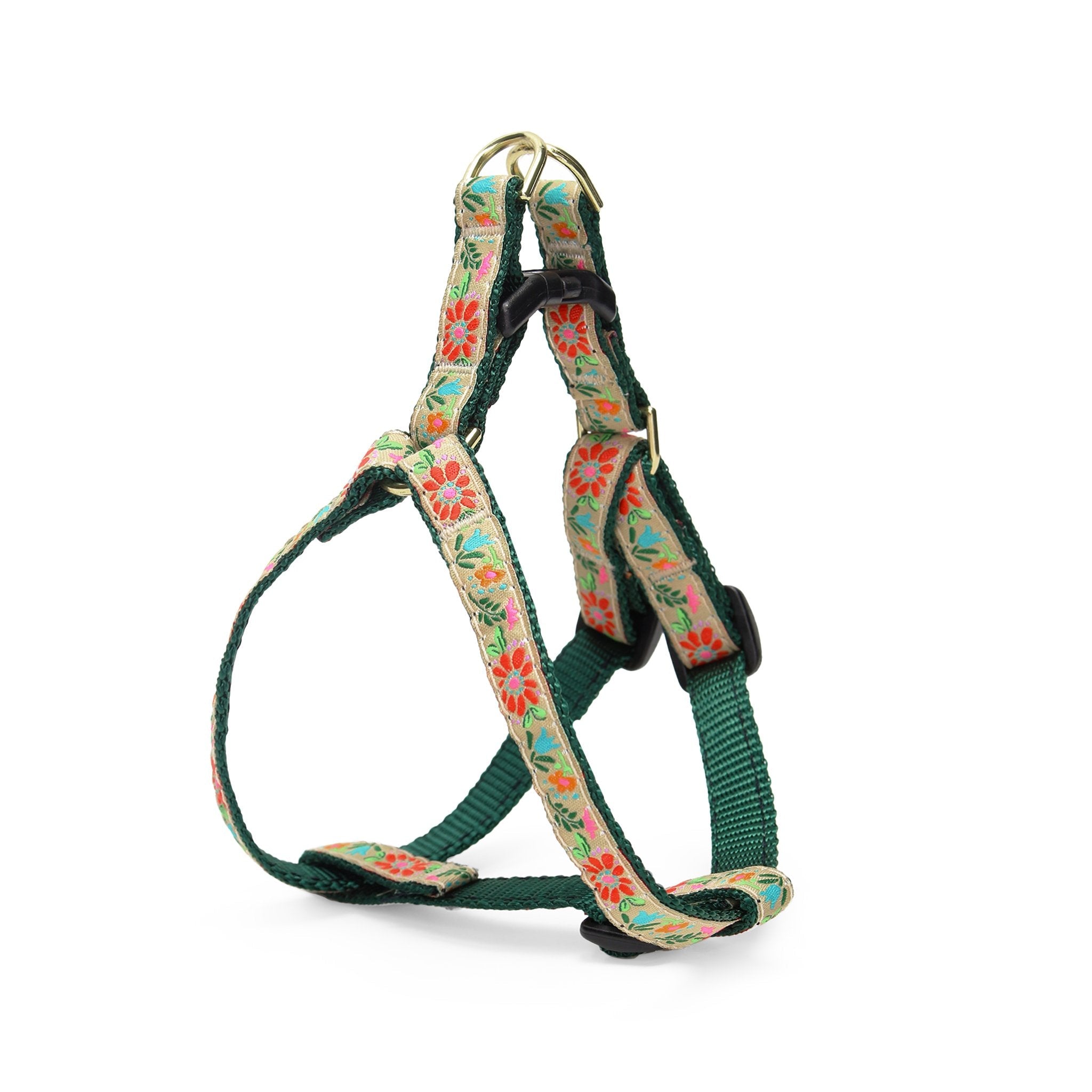 Tapestry Floral Small Breed Dog Harness Dog