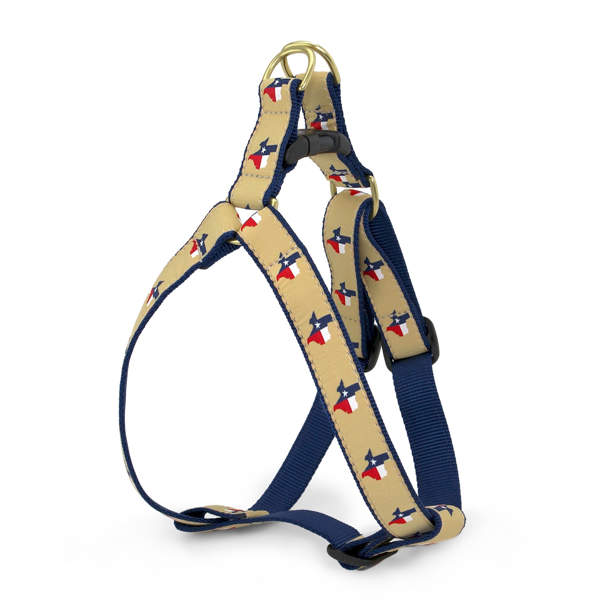Texas Dog Harness - Navy Dog
