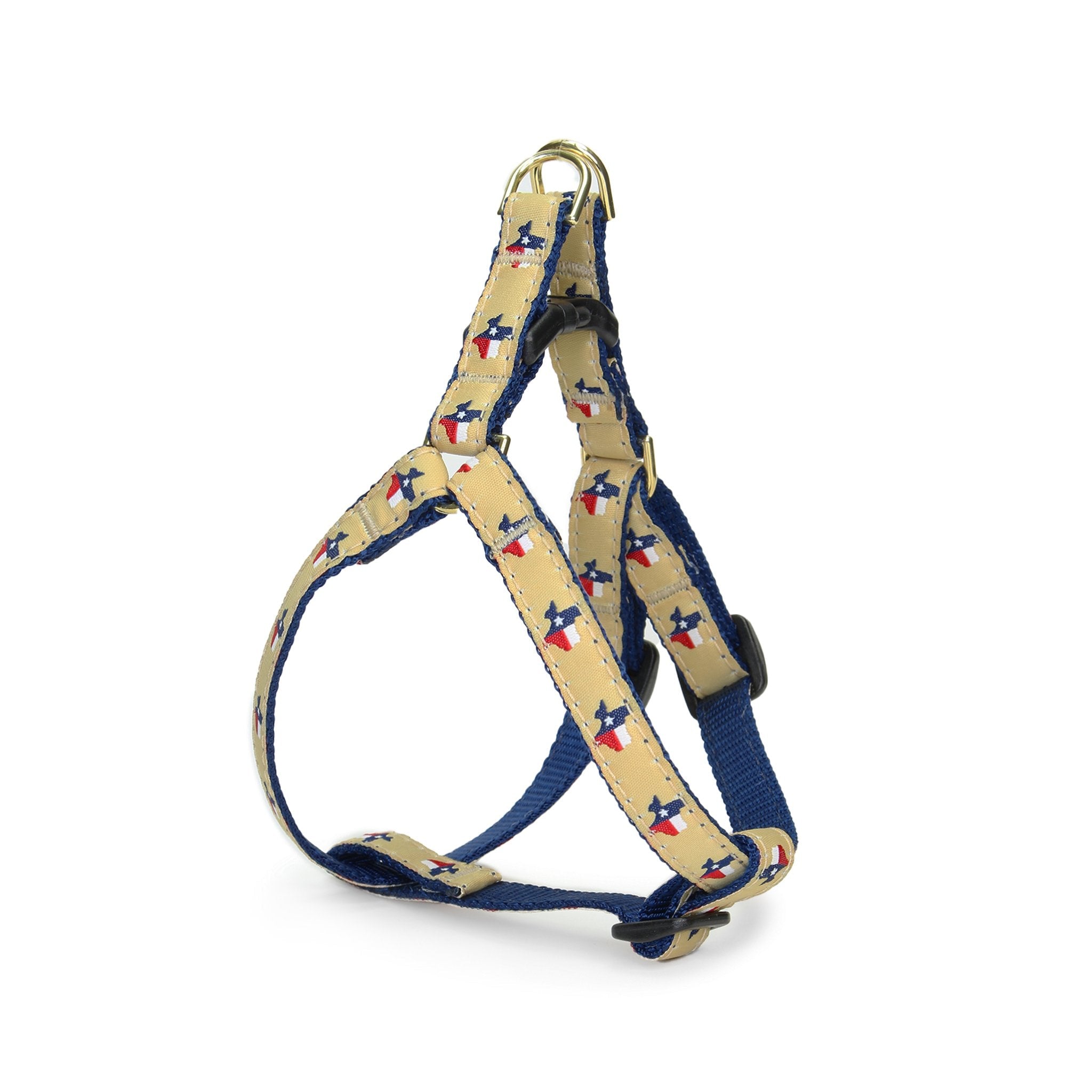 Texas Small Breed Dog Harness - Navy Dog