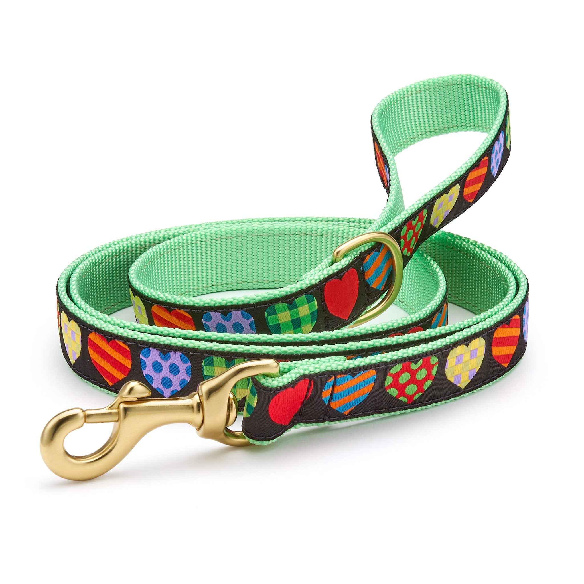 Colorful Hearts Dog Lead Dog